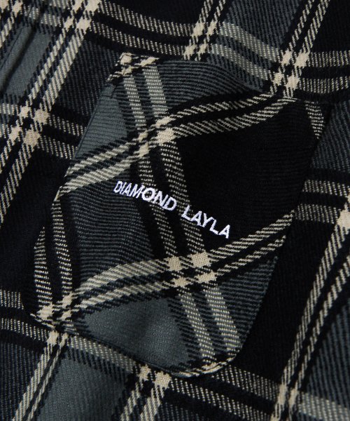 다이아몬드 레이라(DIAMOND LAYLA) Tartan Plaid Check Shirt S109