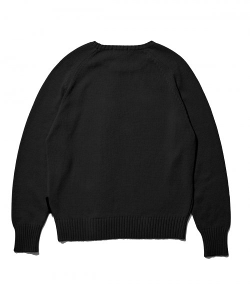 Single pullover knit (Black)