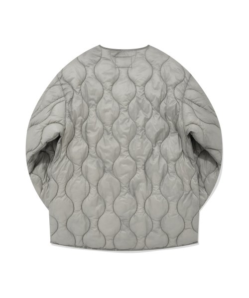 Стеганая куртка Mid Light Gray