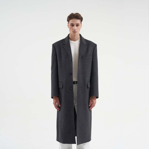 Пальто Chesterfield оверсайз Charcoal