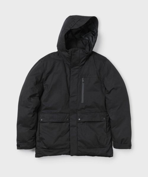 Парка со съёмным капюшоном [Black]