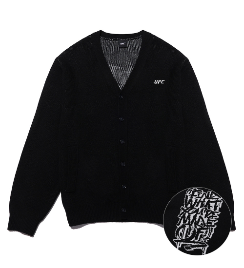 Кардиган UFC Graffiti свободного кроя Black U2STT4331BK