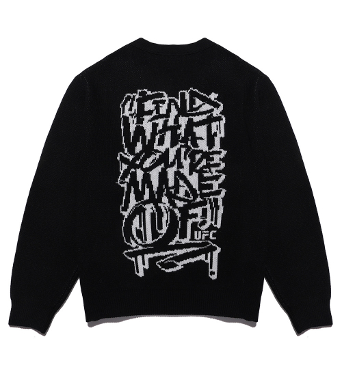 Кардиган UFC Graffiti свободного кроя Black U2STT4331BK