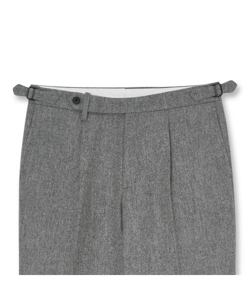 Мягкие фланелевые классические брюки Grey