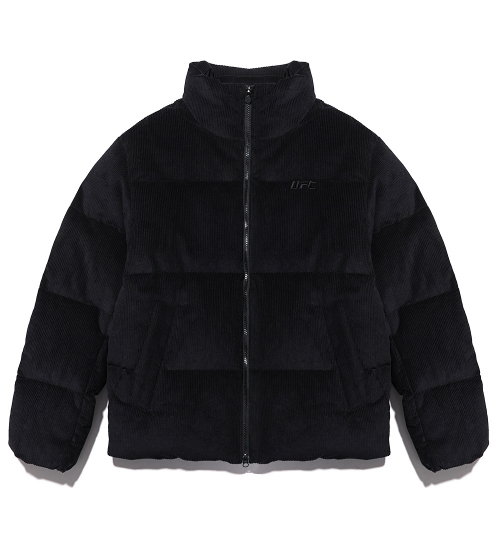 Пуховик UFC Corduroy Relaxed Fit Goose Down (SHORT) Black U2DJT4305BK