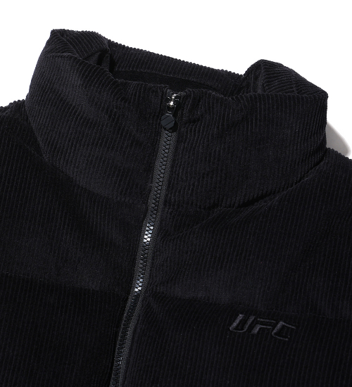 Пуховик UFC Corduroy Relaxed Fit Goose Down (SHORT) Black U2DJT4305BK