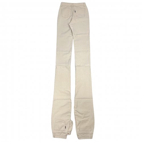 MUSINSA | SURGERY surgery long length double jeans ivory