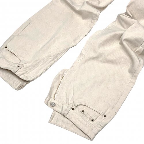 MUSINSA | SURGERY surgery long length double jeans ivory