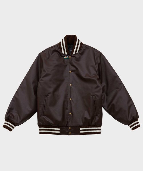 Кожаный бомбер (Brown)