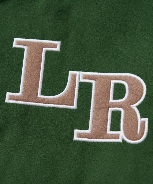 LIBERE VARSITYJACKET / GREEN