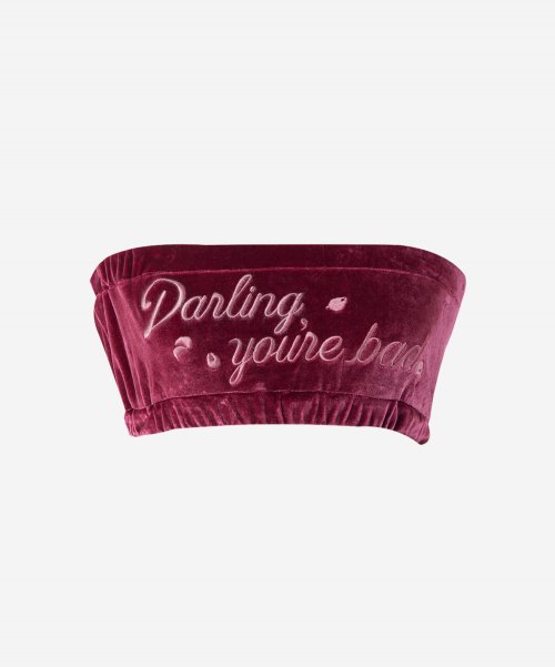 DARLING, YOUR TUBE TOP ! #VELVET WINE