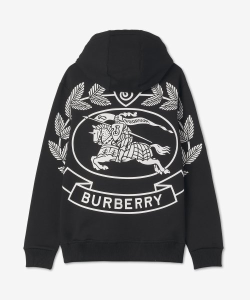 Burberry shop hoodie black