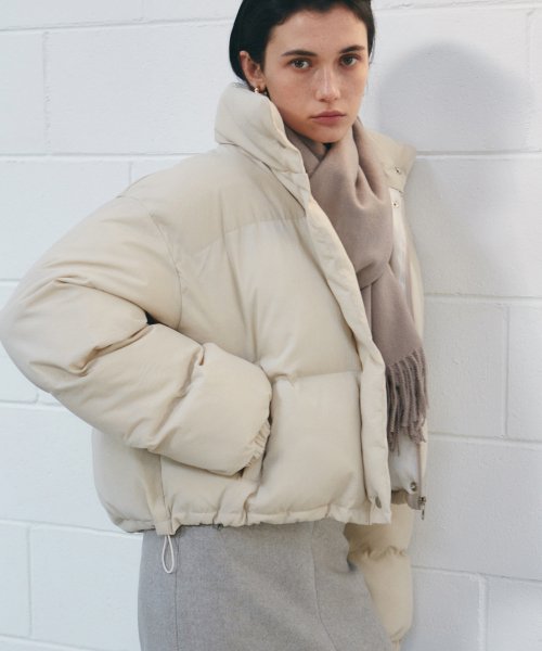 short puffer jacket zara