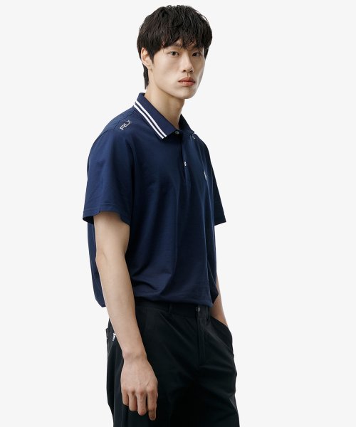 Поло Custom Slim Fit Performance - Navy