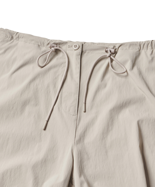 Women's Parachute Pants [Light Beige] thumbnail 8