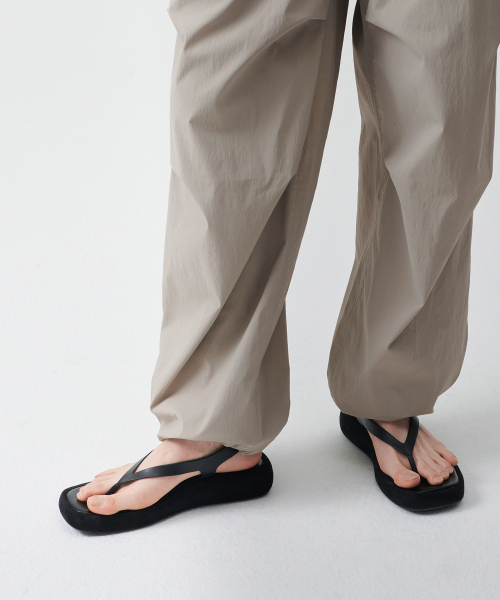 Women's Parachute Pants [Light Beige] thumbnail 11