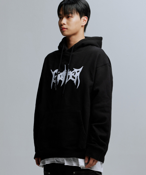 GOTTER BIG LOGO HOODIE_BK