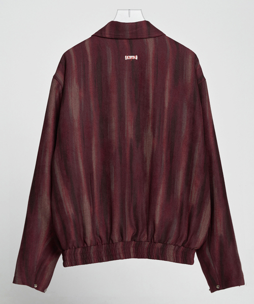 Блузон с классическим воротником (Burgundy)