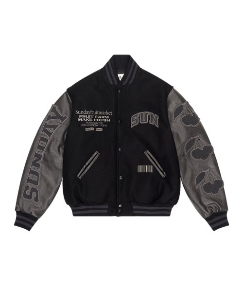 SUNDAY VARSITY пиджак черный