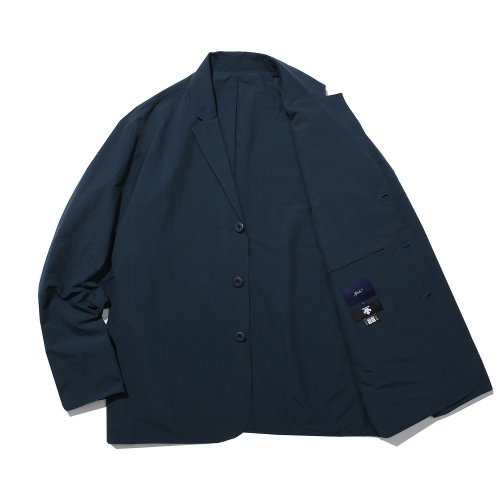 Нейлоновый packable лёгкий жакет YALE x DESCENTE Blue