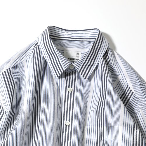 Osborne Multi Stripe Shirt Blue