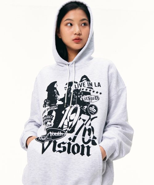 VSW Rock Band худи Light Gray