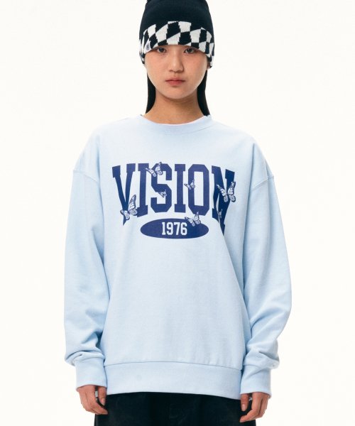VSW Butterfly Logo Crewneck Sky Blue
