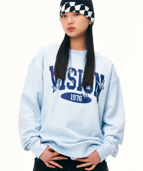 VSW Butterfly Logo Crewneck Sky Blue