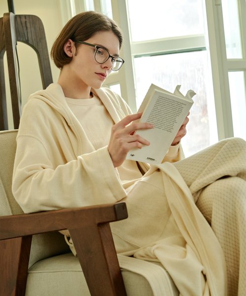 louis organic robe - terry кремовый