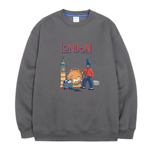 Свитшот на флисе OHP X ERNHO London