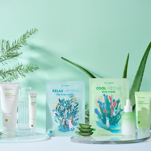 페이스리퍼블릭(FACE REPUBLIC) 쿨 미 타임 알로에 마스크 23ml*5매 - 후기 | 무신사