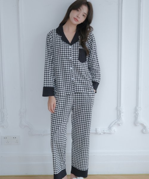 Пижамный комплект двойка Houndstooth