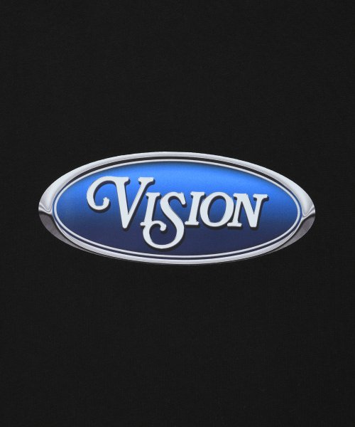 VSW blue Oval Logo худи черный