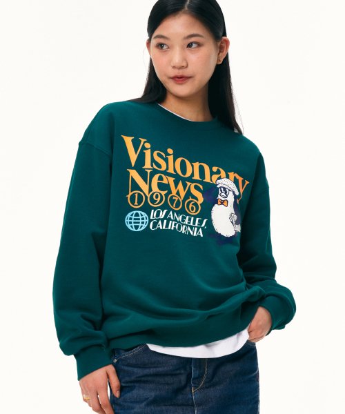 VSW News Editor Crewneck Dark Green