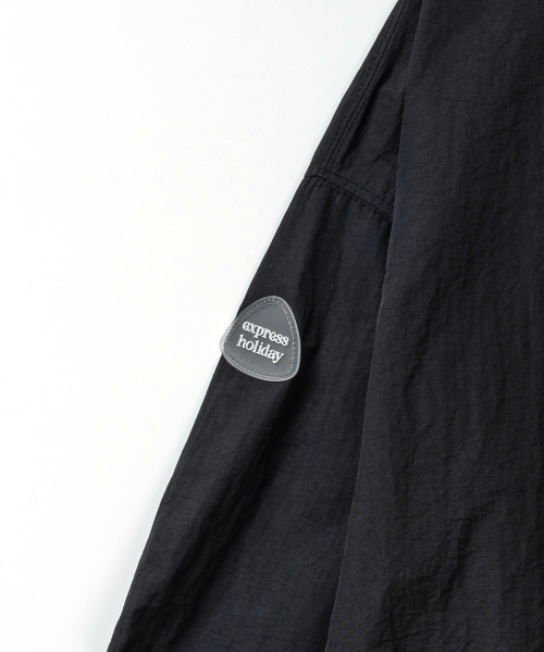 Нейлоновый пуловер Authentic - Black