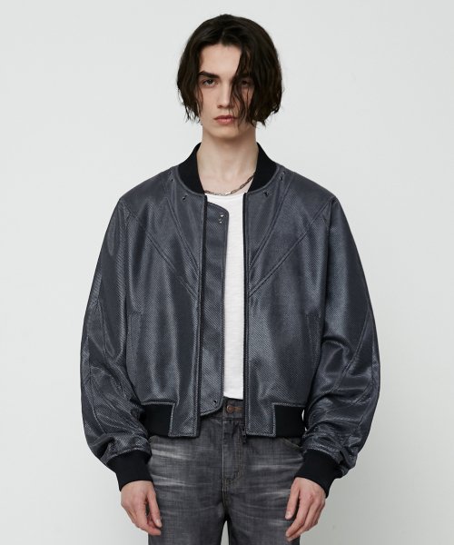 Mesh bomber clearance jacket