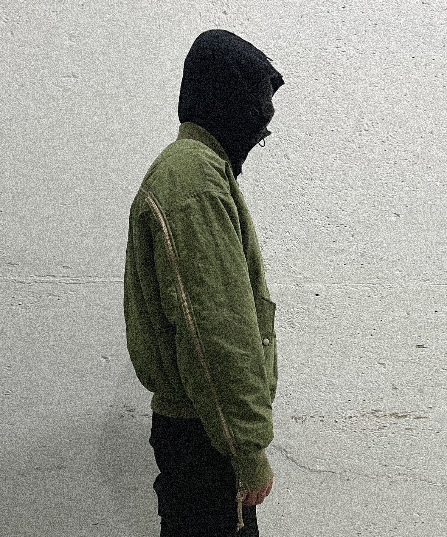 MULTI ZIPPER BOMBER пиджак [KHAKI]