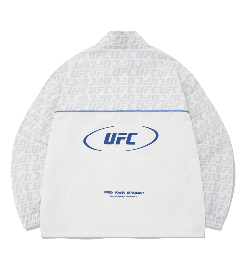 UFC логотип монограмма оверсайз анорак куртка белый U2JKU1309OW
