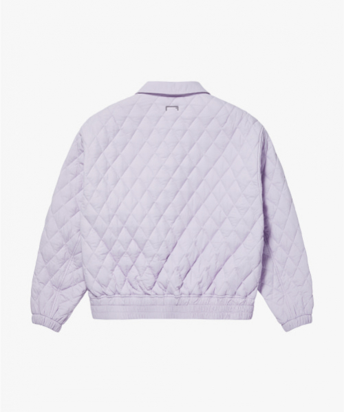 EMBROIDERY PADDING JACKET-LAVENDER