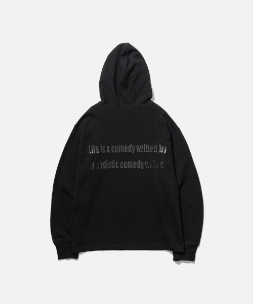 Худи с силиконовым логотипом_Black