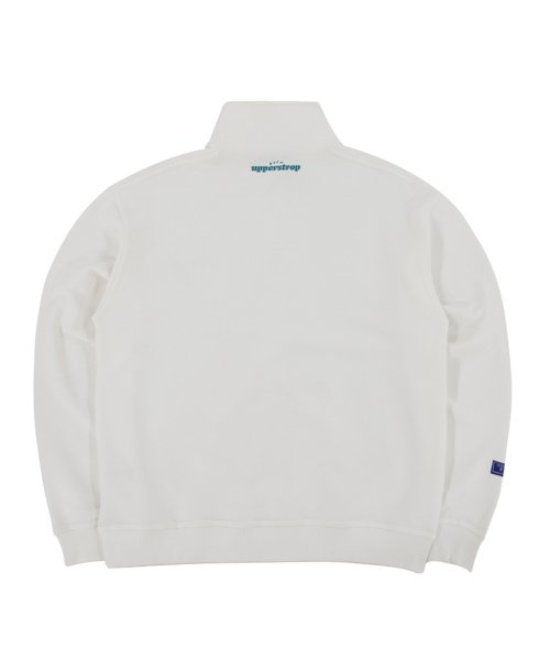 [UP9082] Свитшот UPST GOLF на молнии Ivory