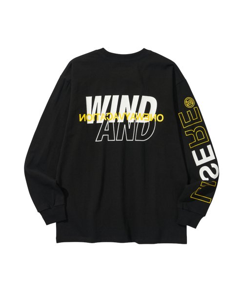 WDS X LIBERE LS TEE / BLACK