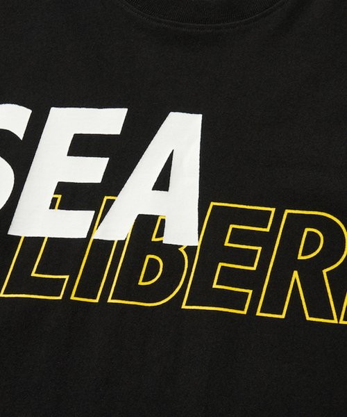 WDS X LIBERE LS TEE / BLACK