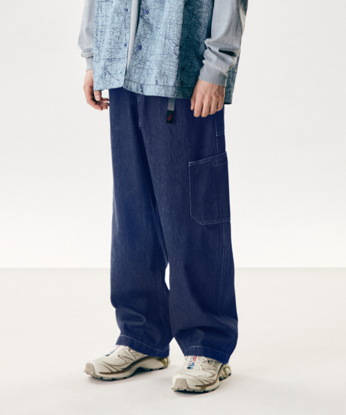 Широкие джинсы Rock Slide Dark Indigo
