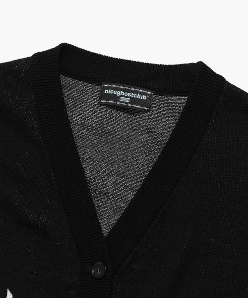 DANGER HEART CROPPED HALF CARDIGAN_BLACK(NG2DSUK680A)