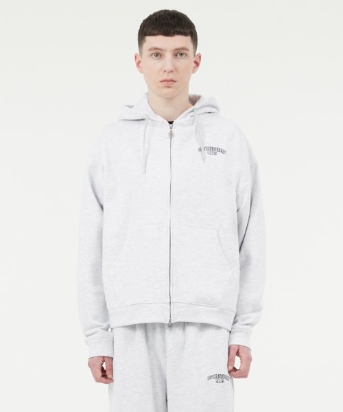ARCH FN ZIP-UP HOODIE light heather gray