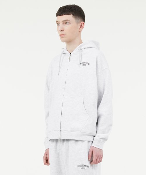 ARCH FN ZIP-UP HOODIE light heather gray