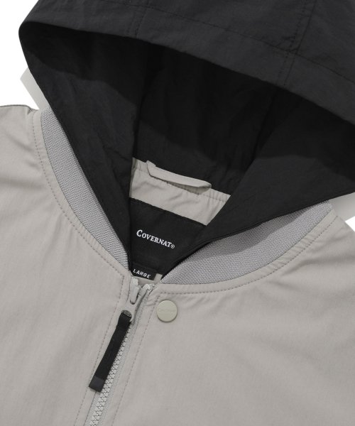 Куртка-бомбер MA-1 с капюшоном Light Grey