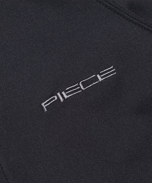 PIECE TEAM TRACK CROP JACKET (BLACK)