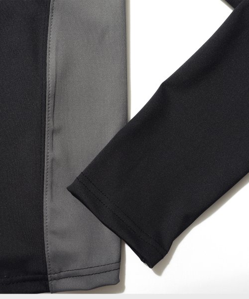 PIECE TEAM TRACK CROP JACKET (BLACK)
